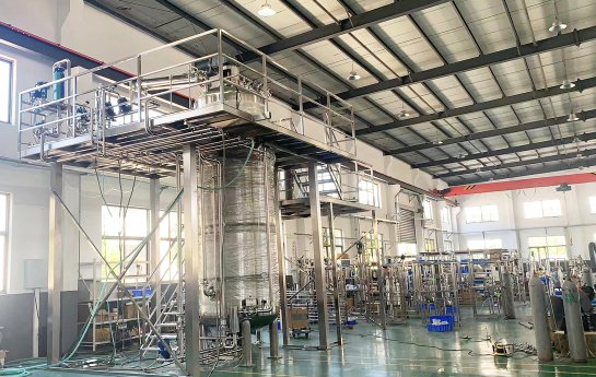 A set of 7000L Fermenters has been Installed in Slovenia