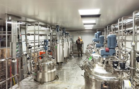 A set of 1500L Probiotic Fermentation Production line Finish Installation