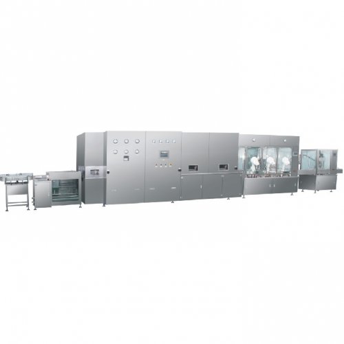 Infusion bottle filling line