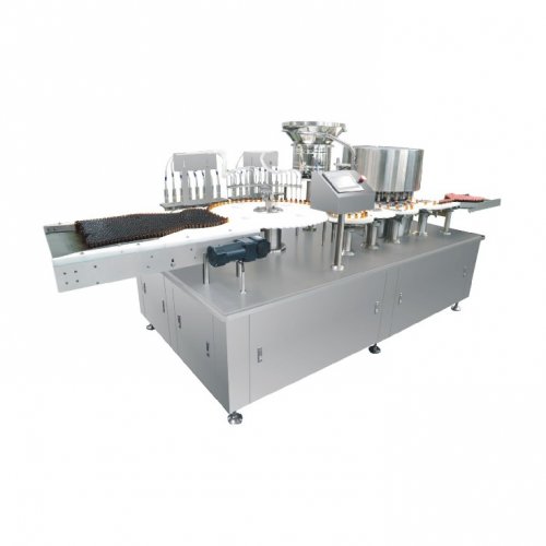 Oral liquid filling and capping machine
