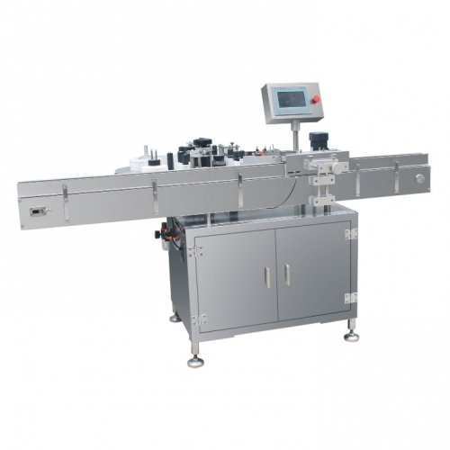 Vertical labeling machine