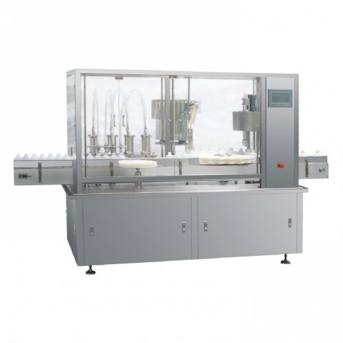 Filling and capping machine