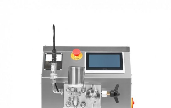 The YC-Nano10 high pressure homogenizer is being prepared for shipment to South Africa